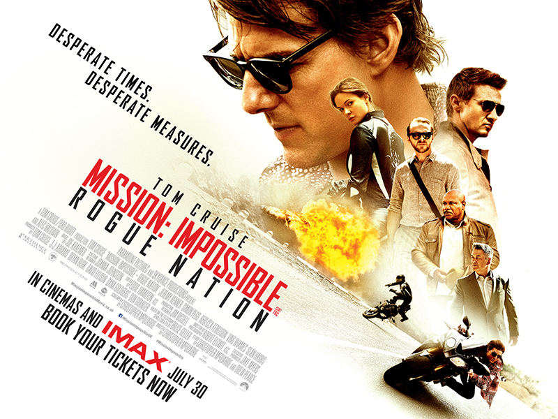 MISSION: IMPOSSIBLE - ROGUE NATION | UK Marketing | Glass Eye