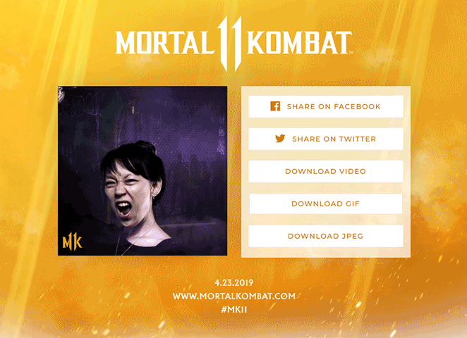 Mortal Kombat 11 - Share page